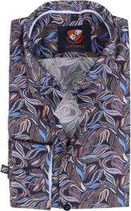 Suitable Overhemd HBD Paisley Donkerblauw