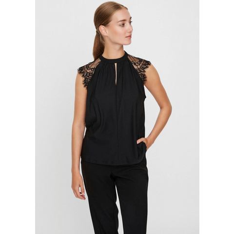 Vero Moda Spitzentop VMMILLA SL LACE TEE