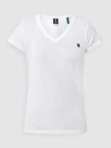 G-Star RAW, T-Shirt Eyben Slim V T Wmn in weiß, Shirts für Damen