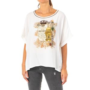 LA MARTINA Dames-T-shirt met korte mouwen en ronde hals LWRE32
