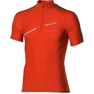 ASICS T-shirt Korte Mouw  1/2 ZIP TOP FW12 421016-0540