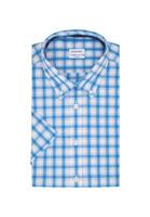 Seidensticker Businesshemd »Schwarze Rose« Regular Kurzarm Button-Down-Kragen Karo