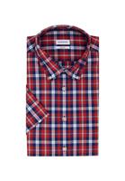 Seidensticker Businesshemd »Schwarze Rose« Regular Kurzarm Button-Down-Kragen Karo