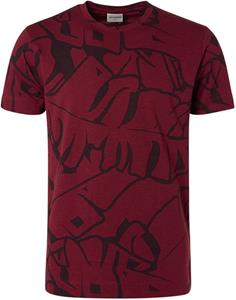 No-Excess T-Shirt Print Rood