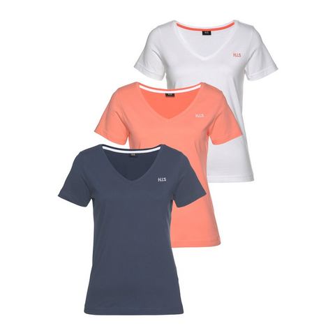 H.I.S T-shirt Essential basics (Set van 3)