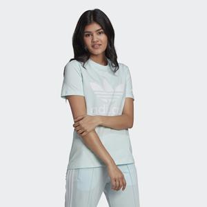 adidasoriginals adidas Originals Frauen T-Shirt Trefoil in blau