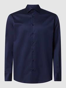 Eterna Modern fit zakelijk overhemd van twill - ondoorzichtig