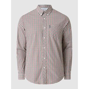 Ben Sherman, Casual Shirt Long Sleeve Signature House Check in rot, Hemden für Herren