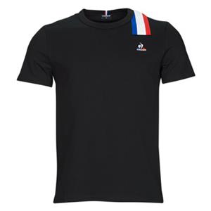 Herren Kurzarm-t-shirt Le Coq Sportif Schwarz