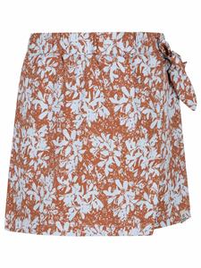 Indian Blue Jeans Meisjes short bloemen - Amber bruin