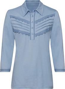 Your Look... for less! Dames Poloshirt bleu Größe