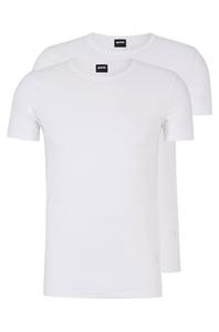 BOSS, Unterhemd Tshirtrn 2p Modern 2er Pack in weiß, Wäsche für Herren