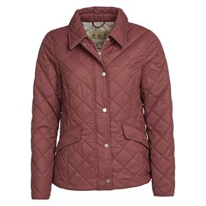 Barbour Dames Quilt Alba Dewberry/Silverbirch