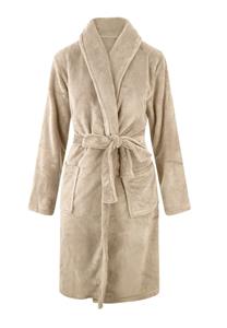 Relax Company fleece badjas beige