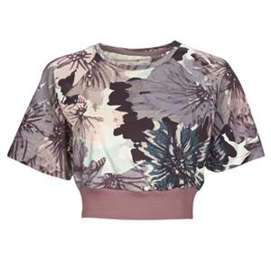 Adidas Allover Print Cropped T-shirt