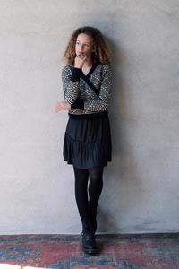 Looxs-collectie Rokje fine twill (black)