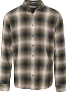 No Excess Shirt check responsible choice sage green