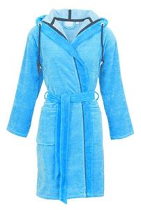 Carl Ross dames badjas 570310 steelblue/off