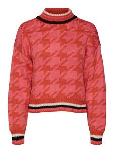 Vero Moda Strickpullover rot (1-tlg)