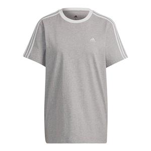 adidas Essentials 3-Streifen T-Shirt Grau