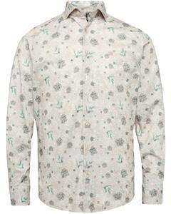 Vanguard Overhemd Bloemen Beige