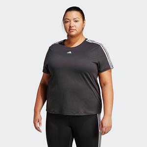 adidas Performance T-Shirt "AEROREADY TRAIN ESSENTIALS 3-STREIFEN – GROSSE GRÖSSEN"