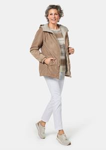 Goldner Fashion Modieus vrijetijdsjasje - camel 
