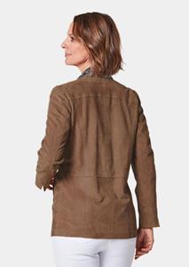 goldnerfashion Hoogwaardig en tijdloos leren jack - noga -
