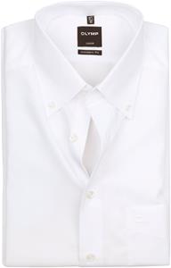 OLYMP Businesshemd »Modern Fit« leicht tailliert bügelfrei Button-Down-Kragen