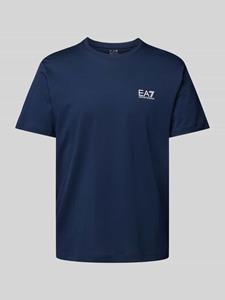 Boss T-shirt met labelprint, model 'Basic Logo'