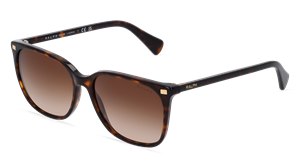 RALPH RA5293 | Damen-Sonnenbrille | Butterfly | Fassung: Kunststoff Havanna | Glasfarbe: Braun