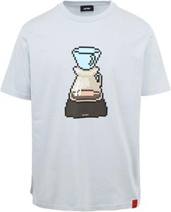 ANTWRP T-Shirt Print Lichtblauw