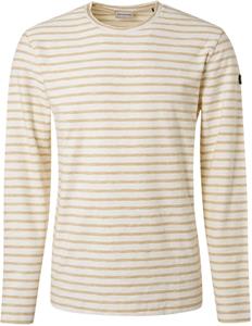No Excess T-Shirt Long Sleeve Crewneck Stripes Responsible Choice 