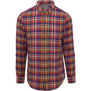 Scotch and Soda Overhemd Ruit Multicolour