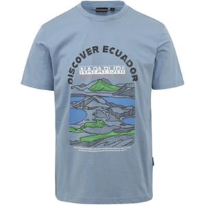 Napapijri Sangay T-shirt Lichtblauw