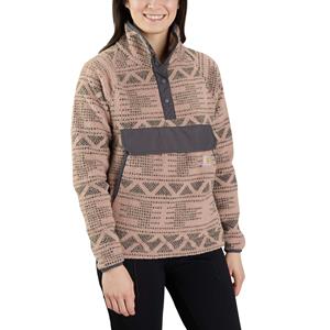 Carhartt  Fleece-pullover voor vrouwen met openstaande kraag 