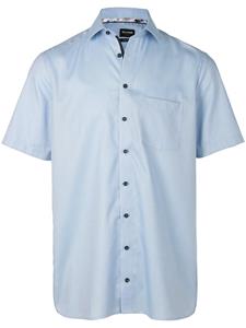 OLYMP Businesshemd "Luxor modern fit", mit tonigem Logo-Stitching