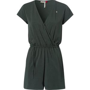 Ragwear Jumpsuit "SHARNA", Jersey-Overall in Wickeloptik und Bindebandgürtel