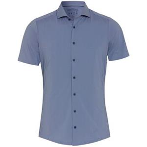 Pure Short Sleeve The Functional Shirt Blauw Streep