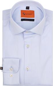 Suitable Twill Overhemd Lichtblauw