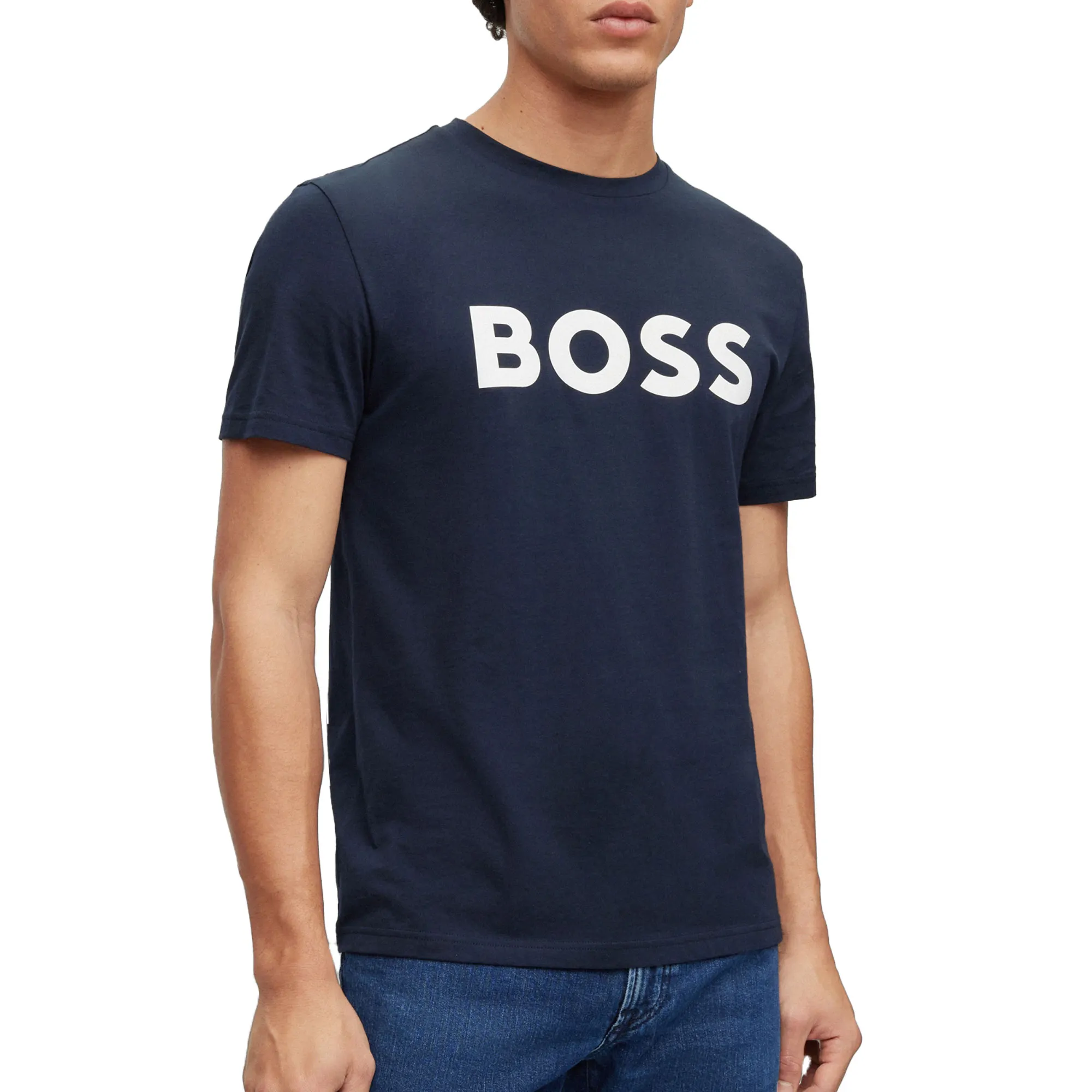 Hugo Boss T-shirt Logo Navy