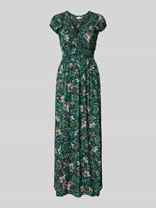 Apricot Maxi-jurk met V-hals