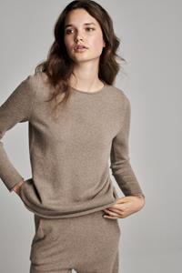 Gocashmere Basic trui van biologisch cashmere