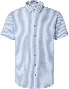 No Excess Heren overhemd 20460407 137 washed blue