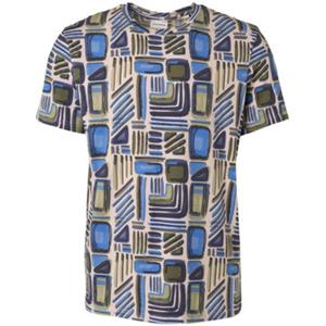 No Excess T-Shirt Druck Blau
