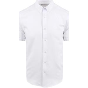 Suitable Short Sleeve Overhemd Wit