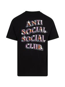 Anti Social Social Club T-shirt met print - Zwart