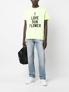Sunflower T-shirt met tekst - Geel