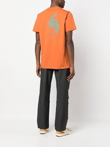 Maharishi T-shirt met print - Oranje