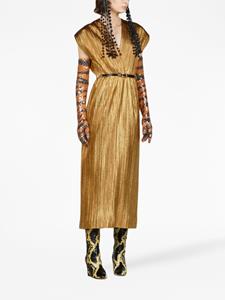 Gucci Lamé jurk - Goud